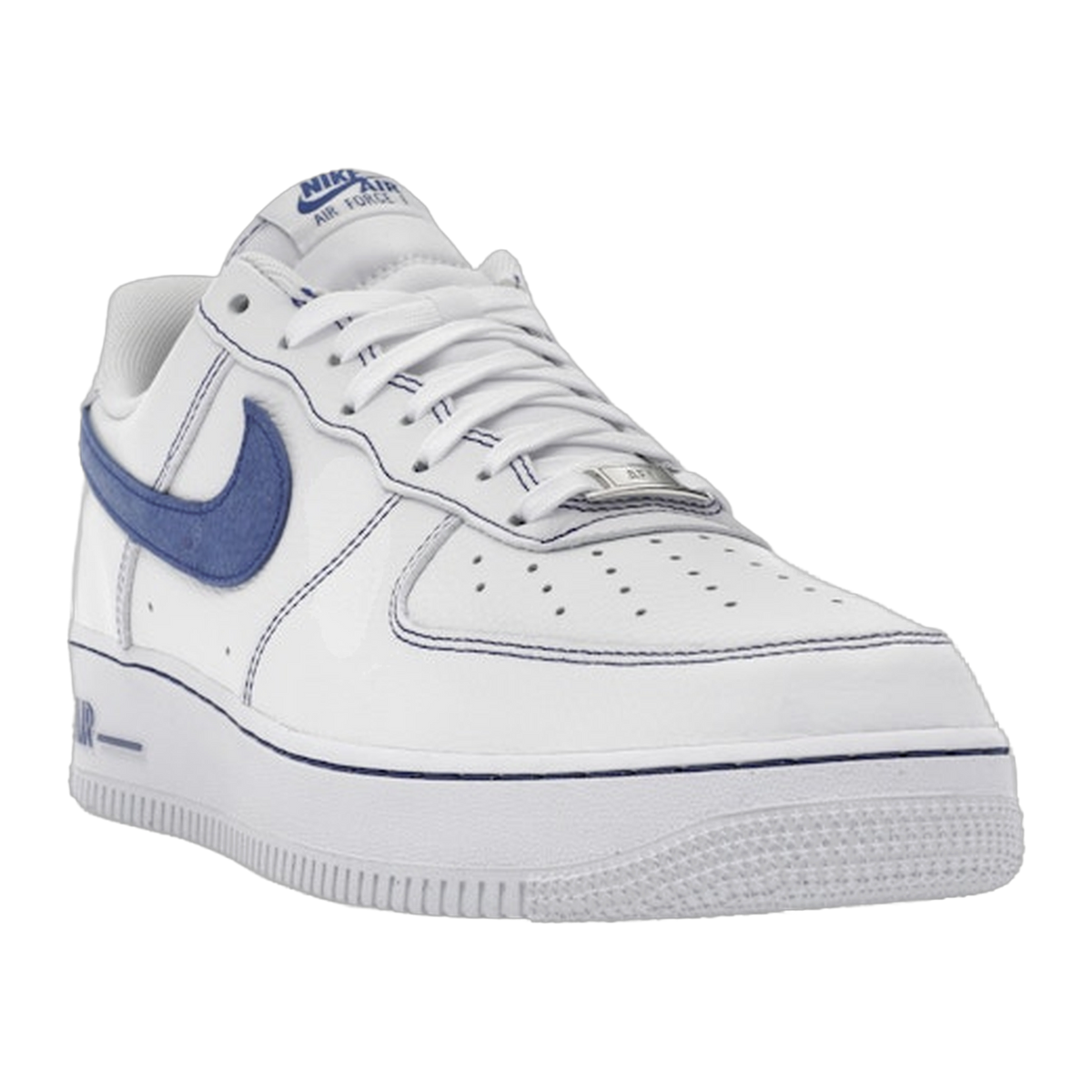 Nike Air Force 1 Low '07 LV8 White Deep Royal Blue — kolab