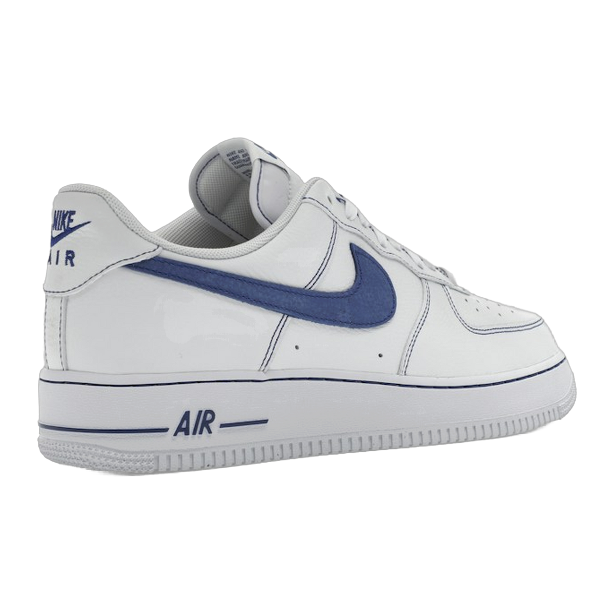 Nike Air Force 1 Low '07 LV8 White Deep Royal Blue — kolab