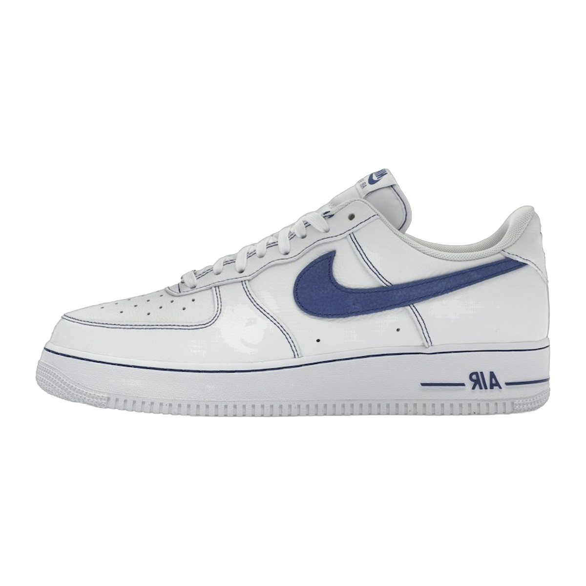 Nike Air Force 1 Low '07 LV8 White Deep Royal Blue — kolab