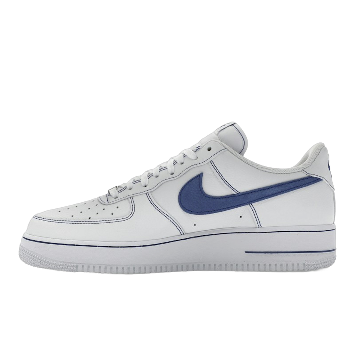 Nike Air Force 1 Low '07 LV8 White Deep Royal Blue — kolab