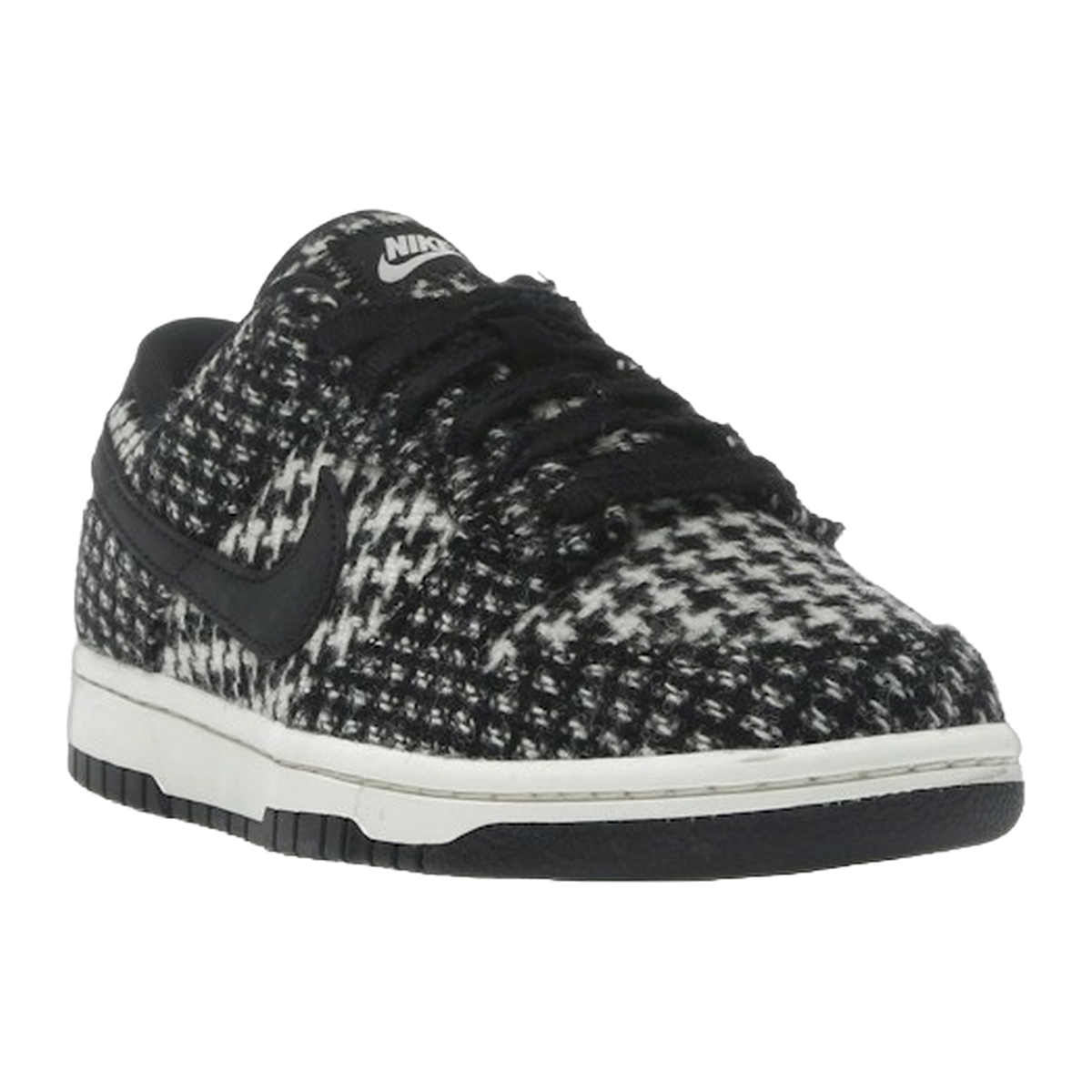 Nike Dunk Low Harris Tweed White Black Multi — kolab