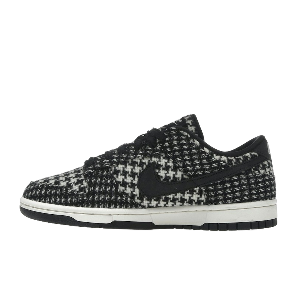 Nike Dunk Low Harris Tweed White Black Multi — kolab