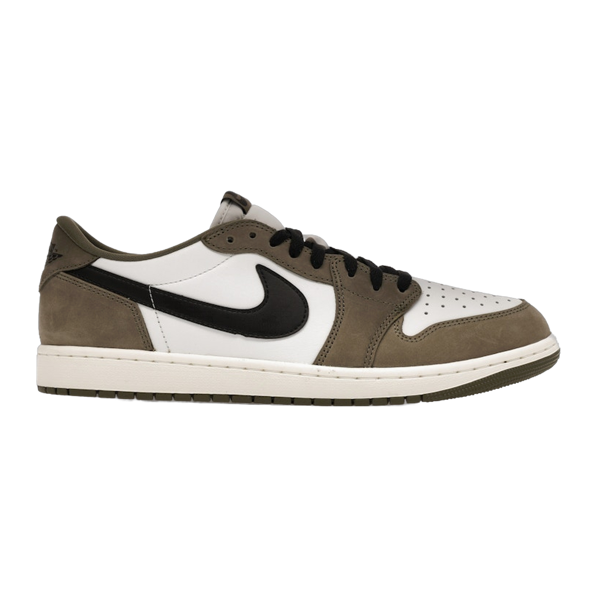 Jordan 1 Retro Low Medium Olive Summit White Sail Black — kolab