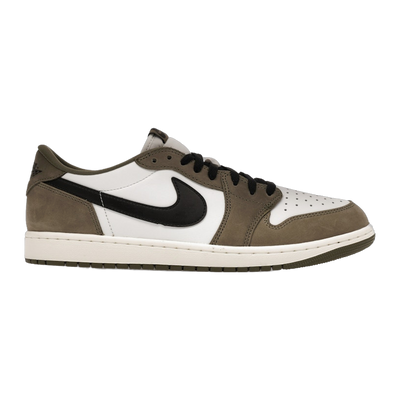 Jordan 1 Retro Low Medium Olive Summit White Sail Black