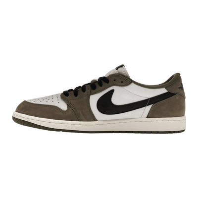 Jordan 1 Retro Low Medium Olive Summit White Sail Black