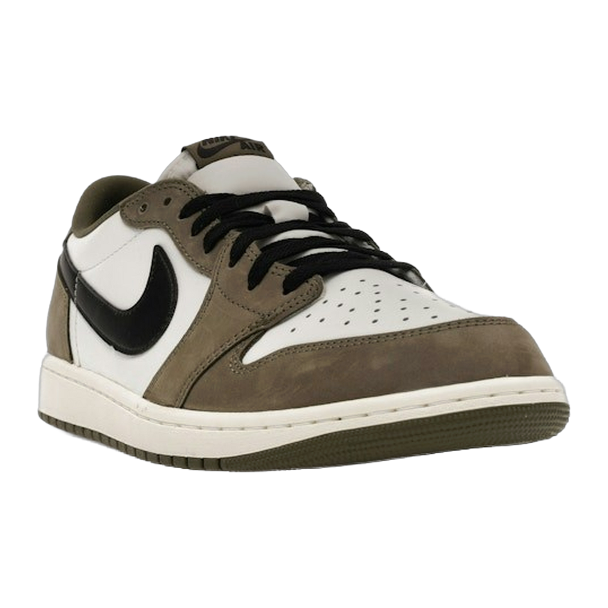Jordan 1 Retro Low Medium Olive Summit White Sail Black — kolab