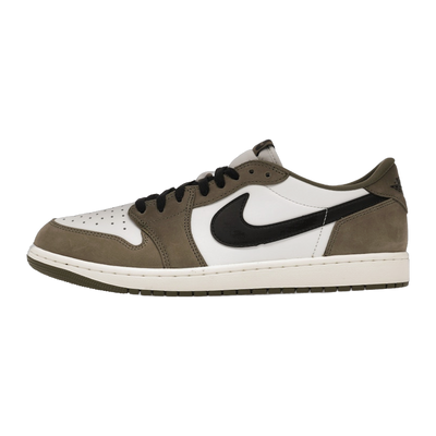 Jordan 1 Retro Low Medium Olive Summit White Sail Black