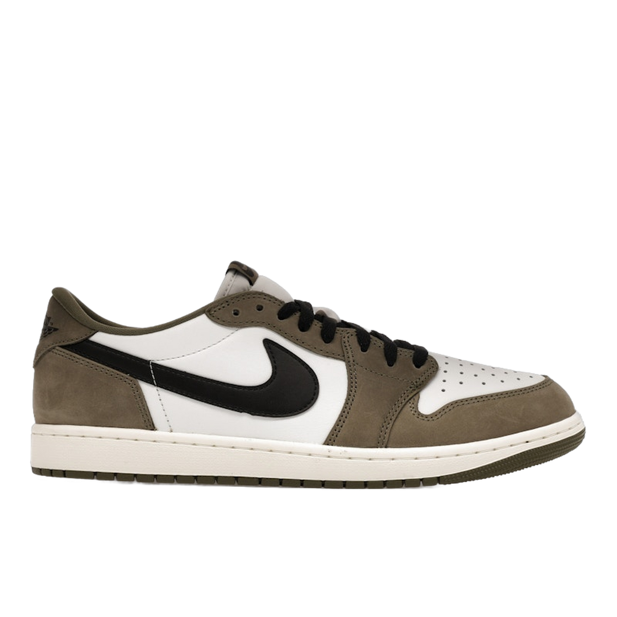 Jordan 1 Retro Low Medium Olive Summit White Sail Black — kolab