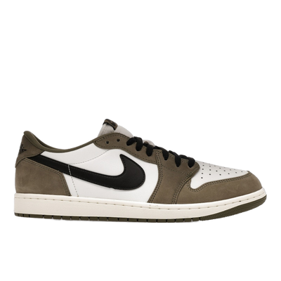 Jordan 1 Retro Low Medium Olive Summit White Sail Black