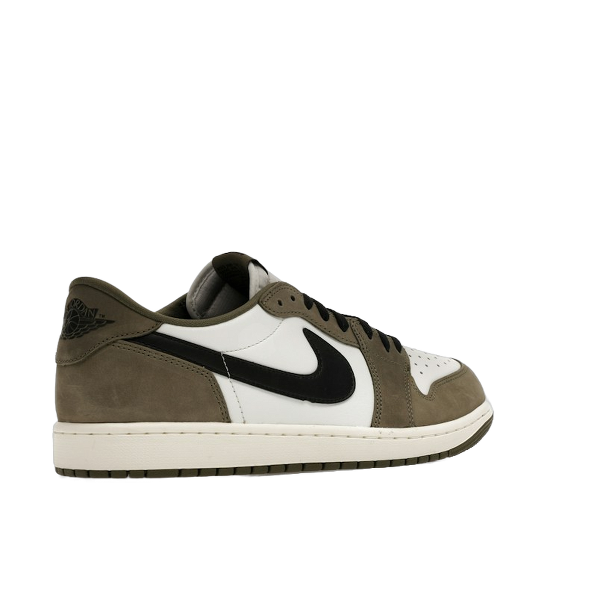 Jordan 1 Retro Low Medium Olive Summit White Sail Black — kolab