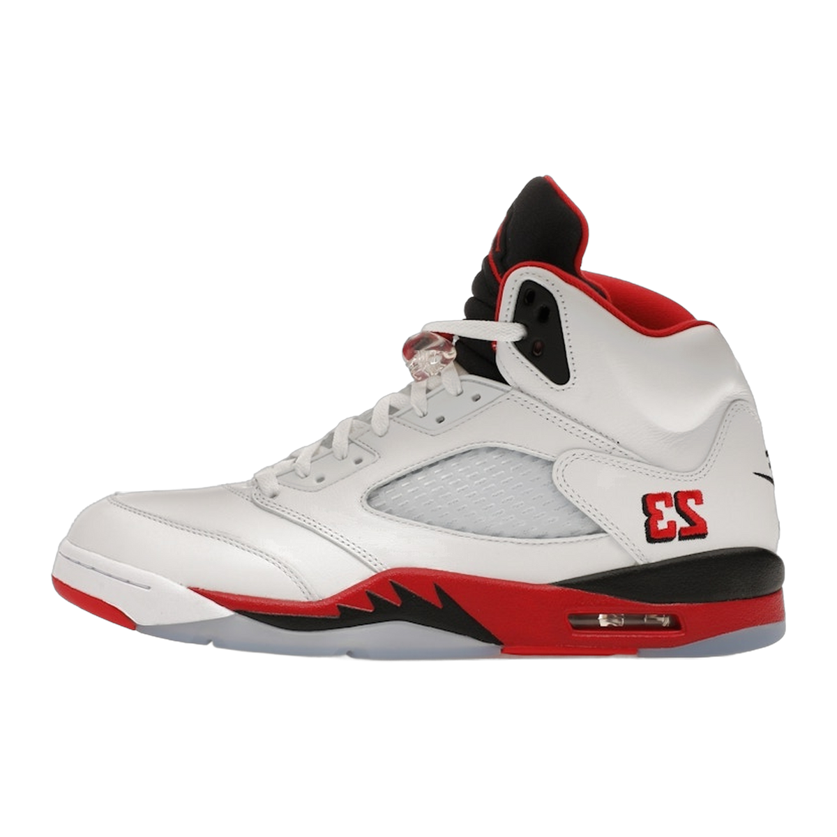 Jordan 5 Retro Fire Red Black Tongue (2025) — kolab