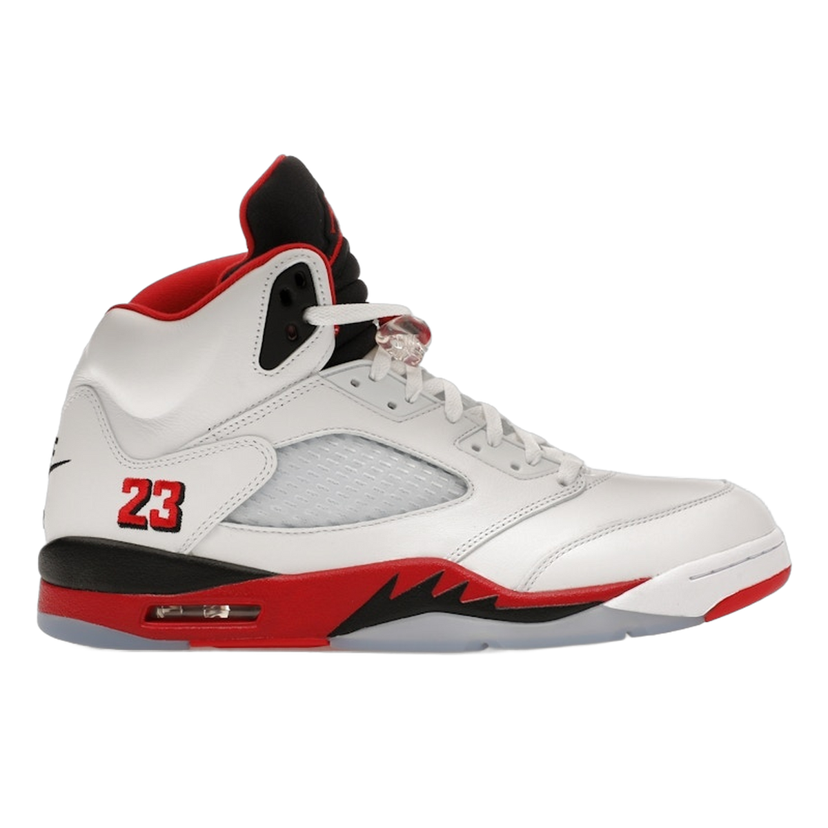 Jordan 5 Retro Fire Red Black Tongue (2025) — kolab