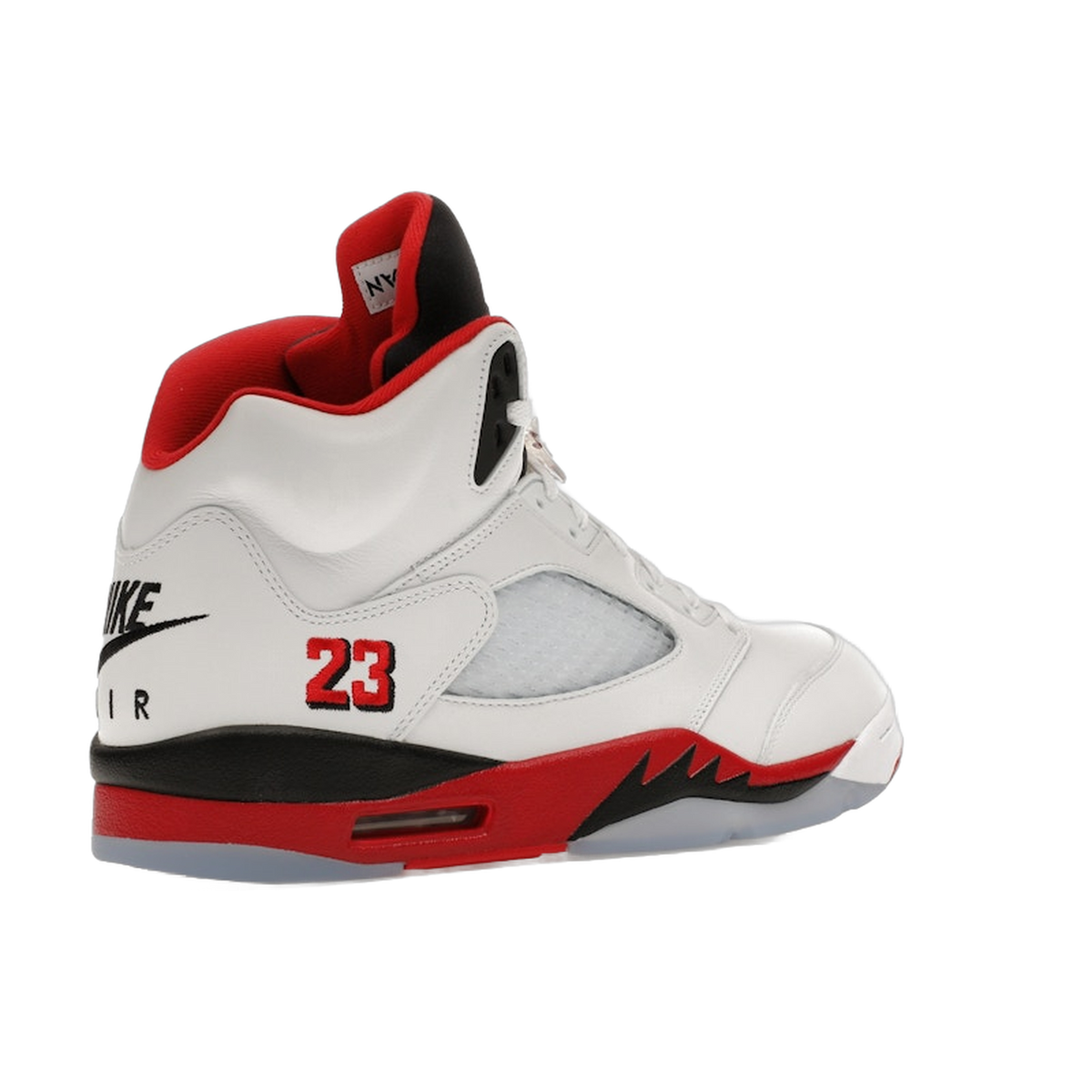 Jordan 5 Retro Fire Red Black Tongue (2025) — kolab
