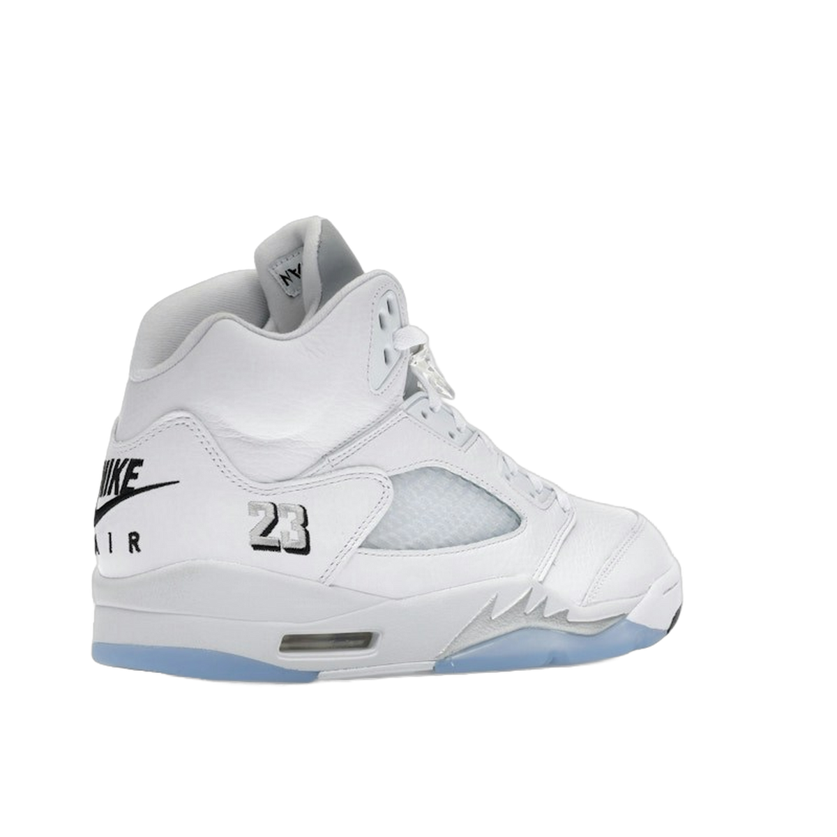 Jordan 5 Retro White Metallic (2026) · kolab