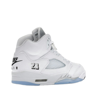 Jordan 5 Retro White Metallic (2026) · kolab