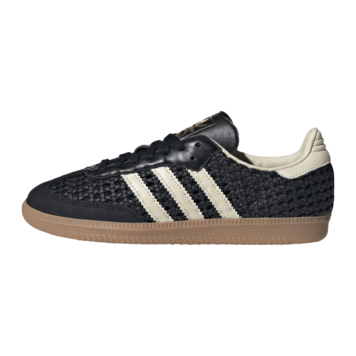 adidas Samba OG Basketweave Black Cream White (Women's)