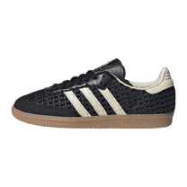 adidas Samba OG Basketweave Black Cream White (Women's)