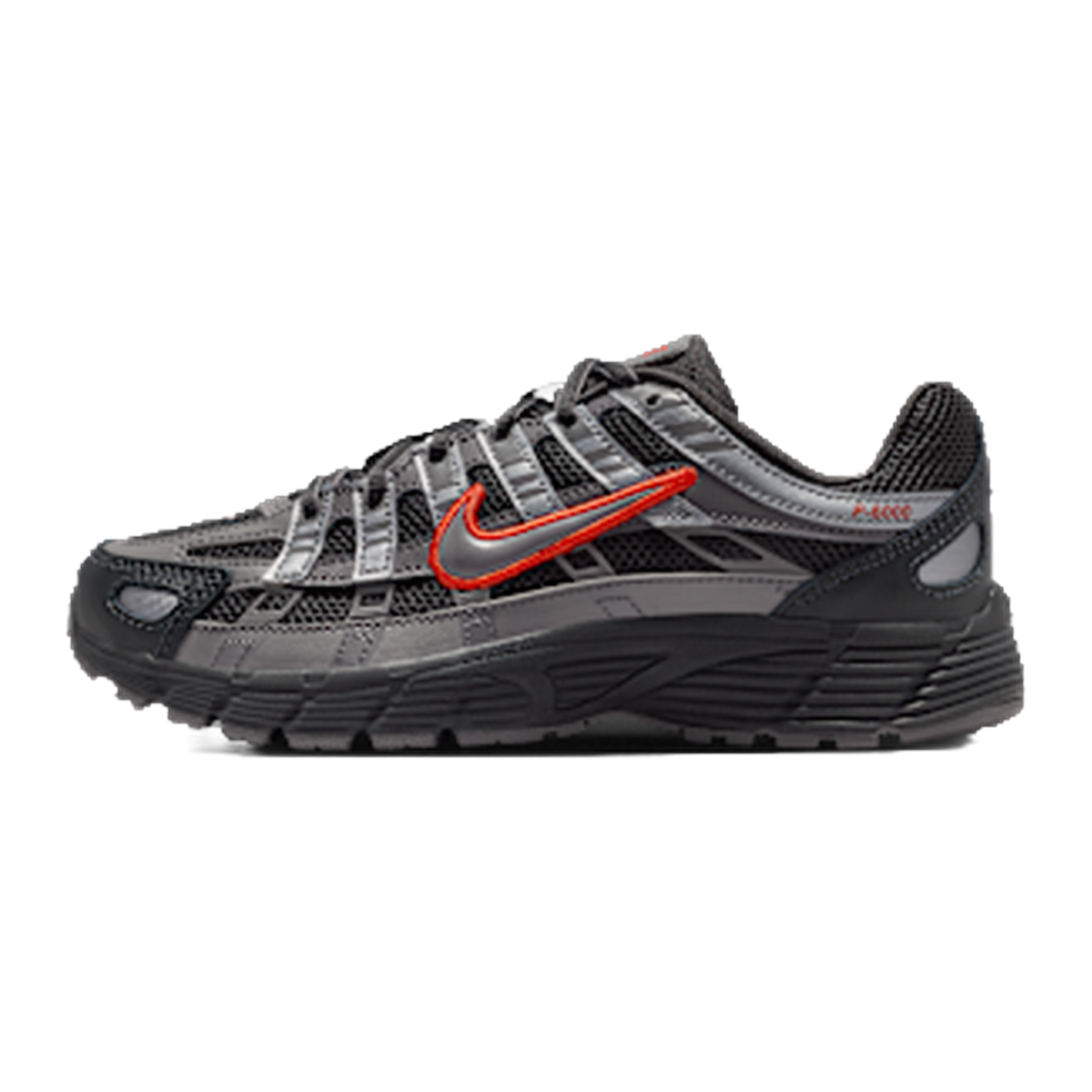 Nike P-6000 Anthracite Picante Red Metallic Cool Grey (GS) — kolab