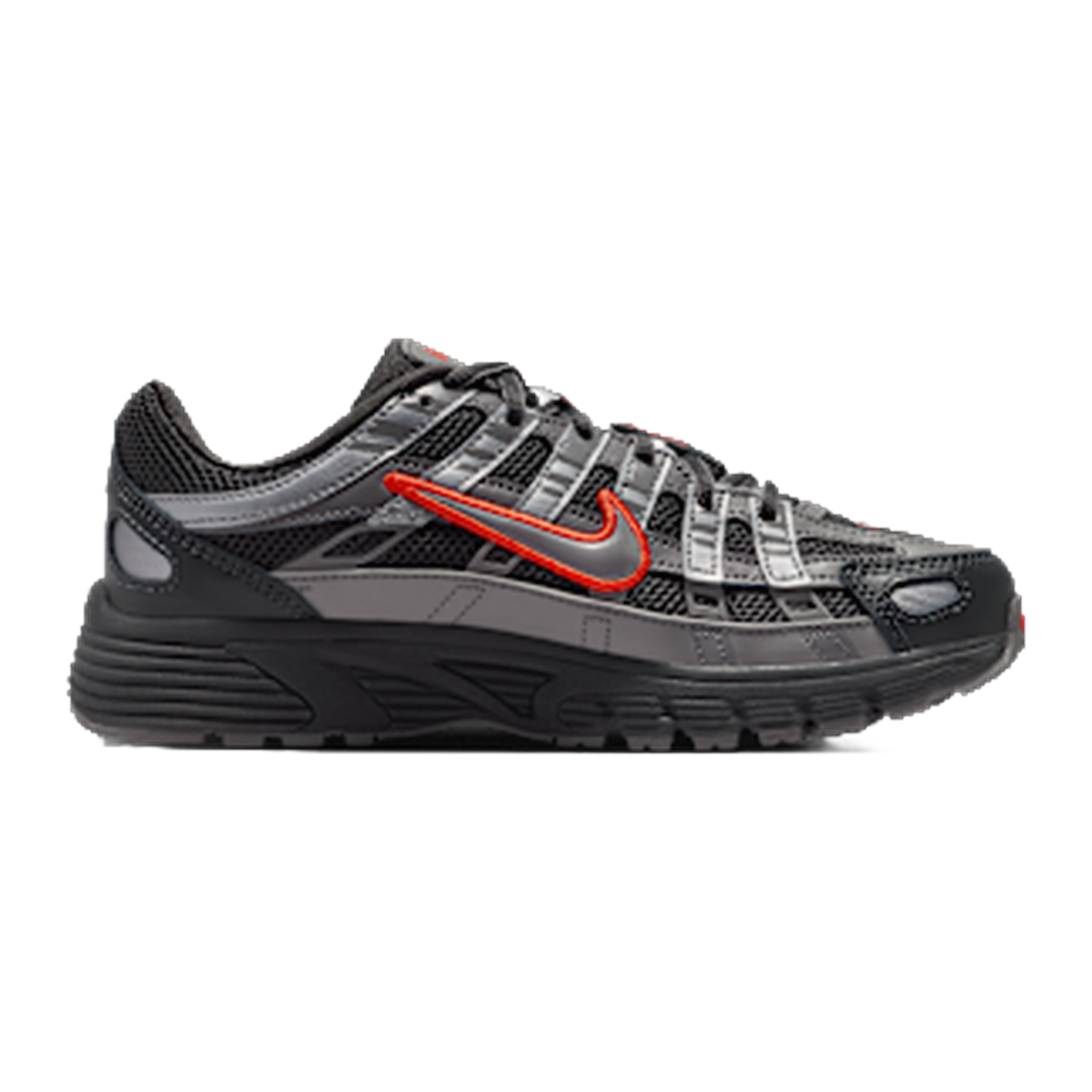 Nike P-6000 Anthracite Picante Red Metallic Cool Grey (GS) — kolab