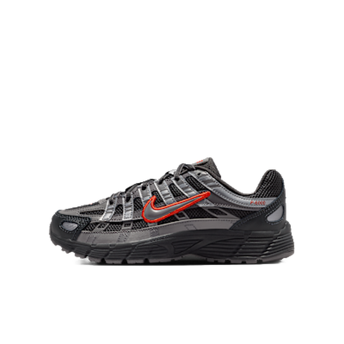 Nike P-6000 Anthracite Picante Red Metallic Cool Grey (GS) — kolab