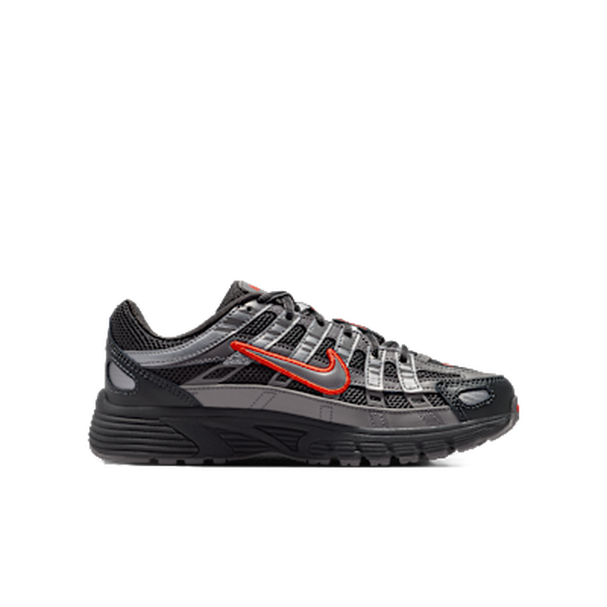 Nike P-6000 Anthracite Picante Red Metallic Cool Grey (GS) — kolab