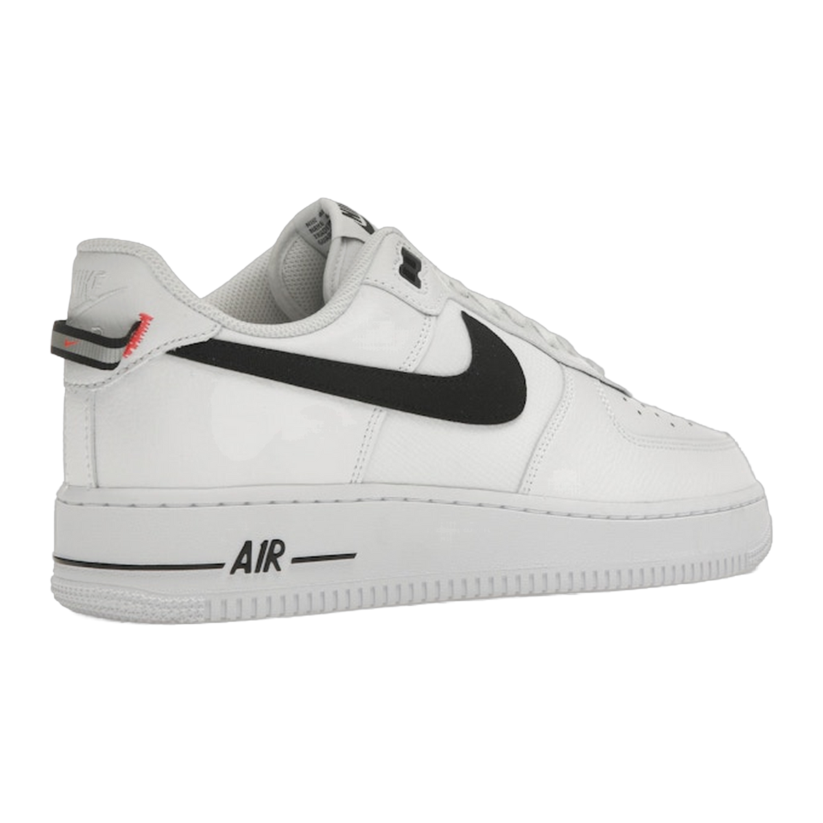 Nike Air Force 1 Low '07 LV8 White Black Bright Crimson — kolab
