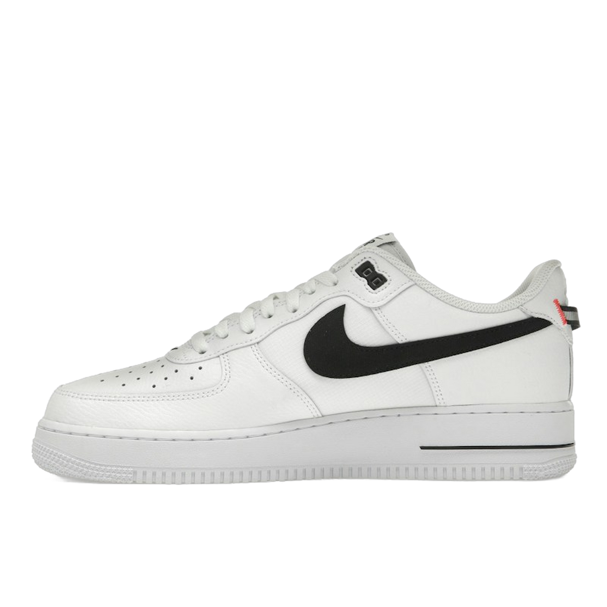 Nike Air Force 1 Low '07 LV8 White Black Bright Crimson — kolab