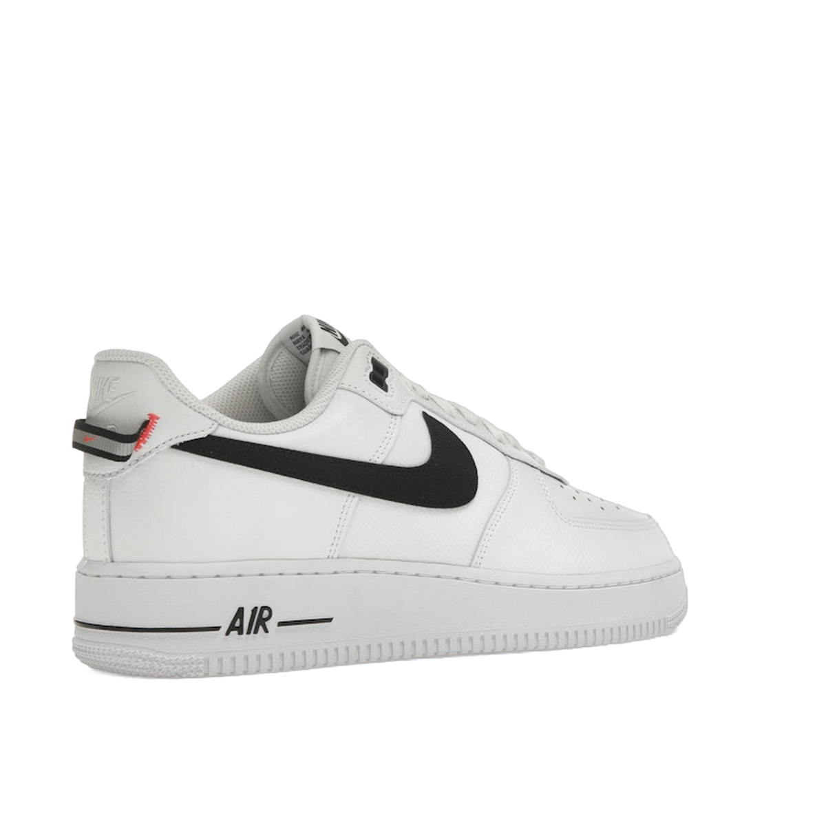 Nike Air Force 1 Low '07 LV8 White Black Bright Crimson — kolab