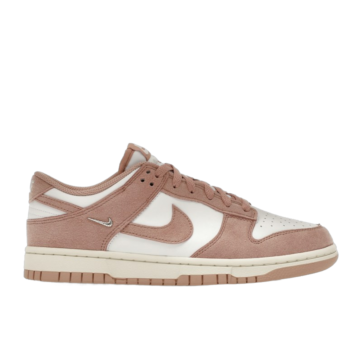 Nike Dunk Low Rose Whisper Gold Mini Swoosh — kolab