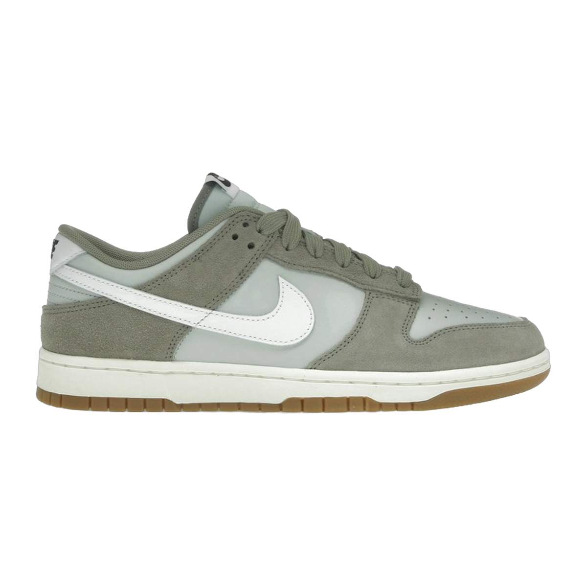 Nike Dunk Low Retro SE Light Silver Light Army Sail White — kolab