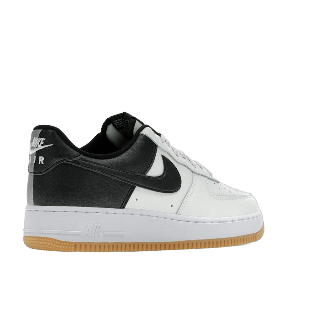 Nike Air Force 1 Low '07 LV8 White Black Metallic Silver — kolab
