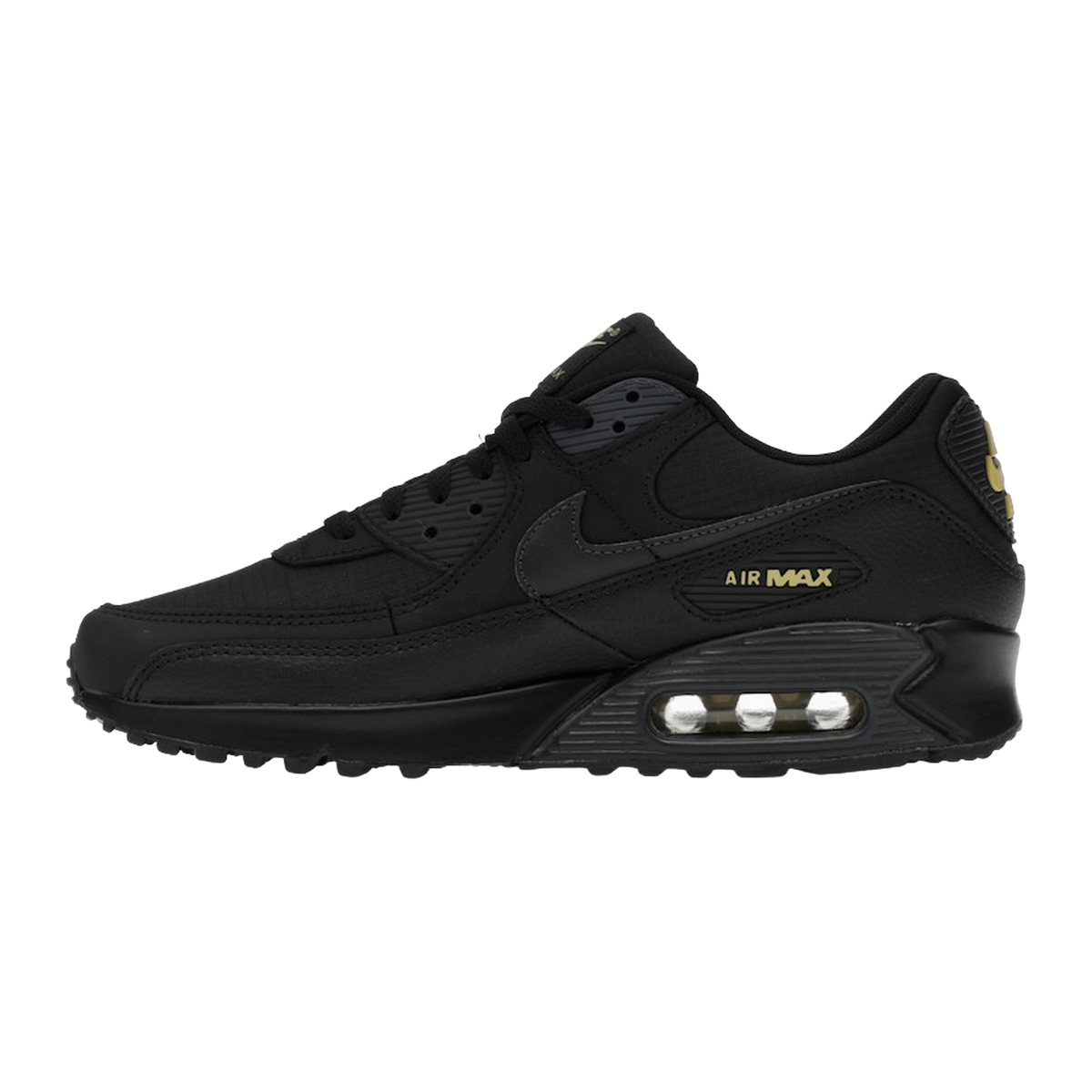 Nike Air Max 90 Black Buff Gold — kolab