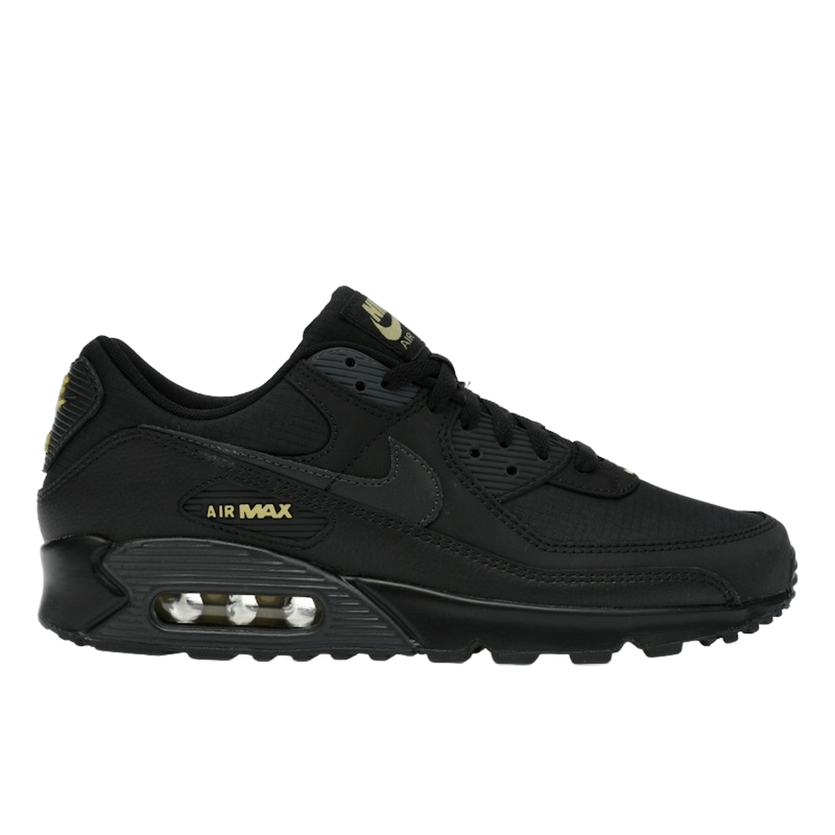 Nike Air Max 90 Black Buff Gold — kolab