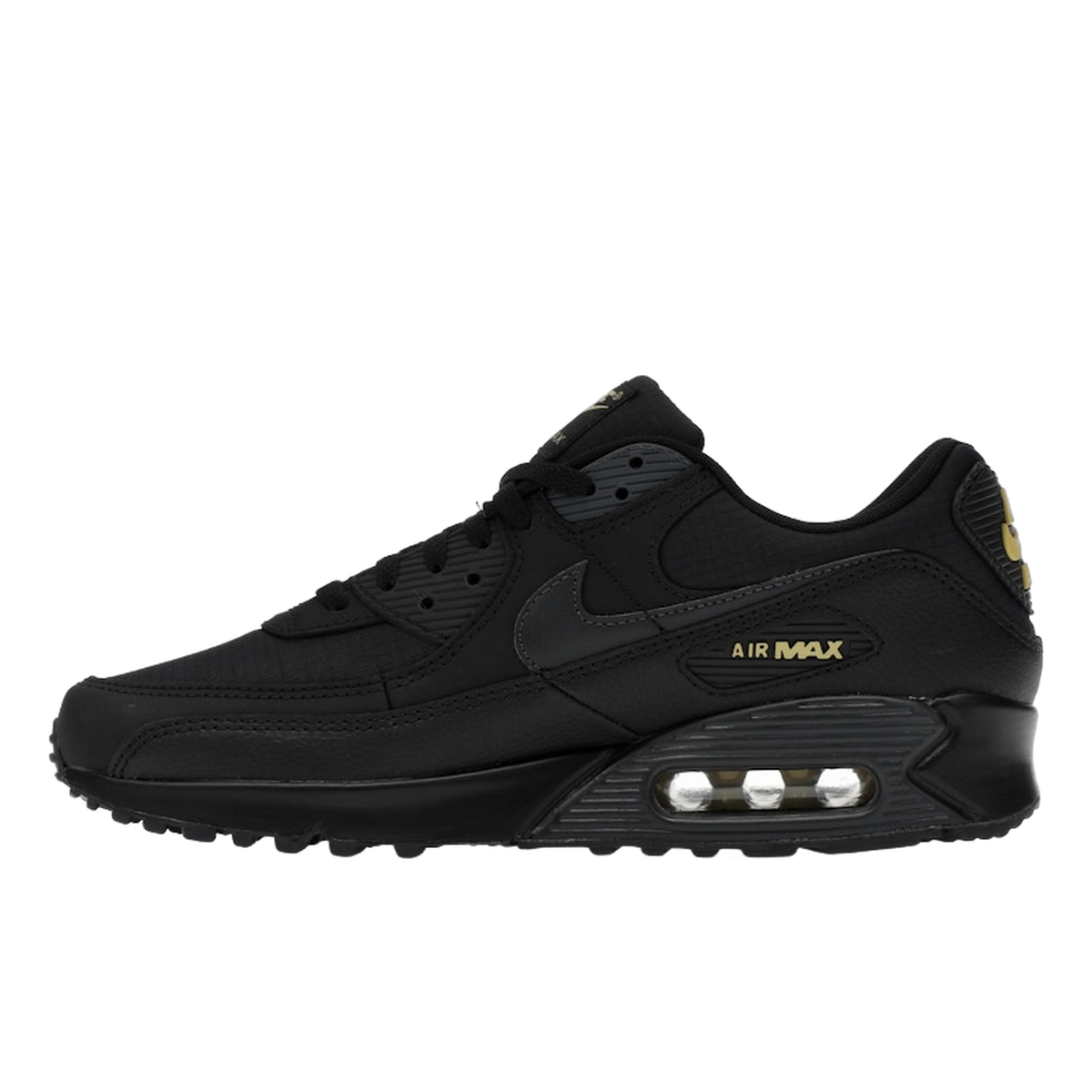 Nike Air Max 90 Black Buff Gold — kolab
