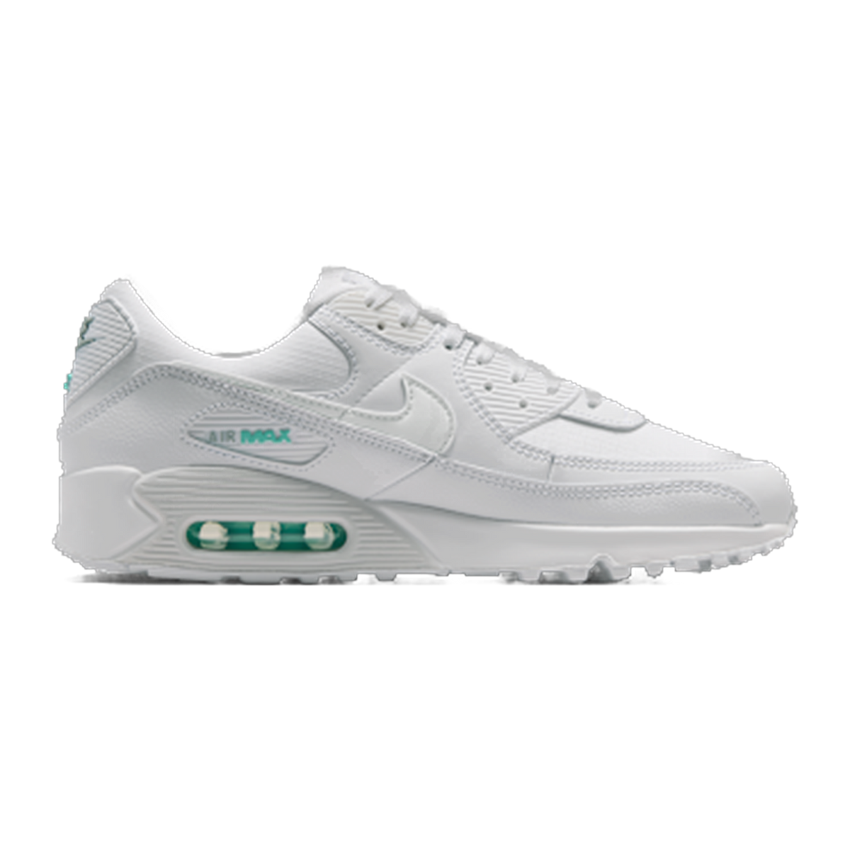 Nike Air Max 90 White Hyper Turquoise — kolab