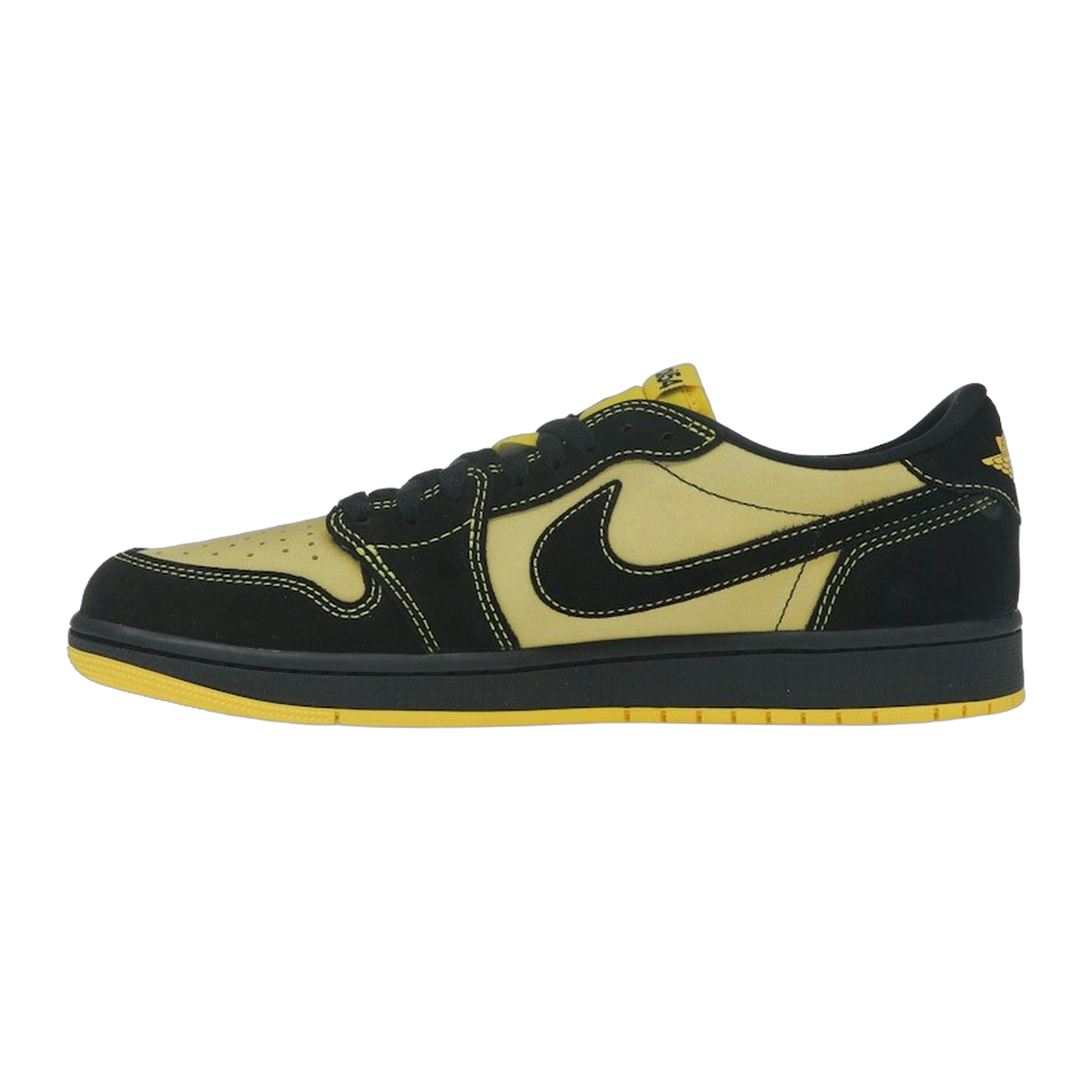 Jordan 1 Retro Low OG Quai 54 Black Tour Yellow Red — kolab