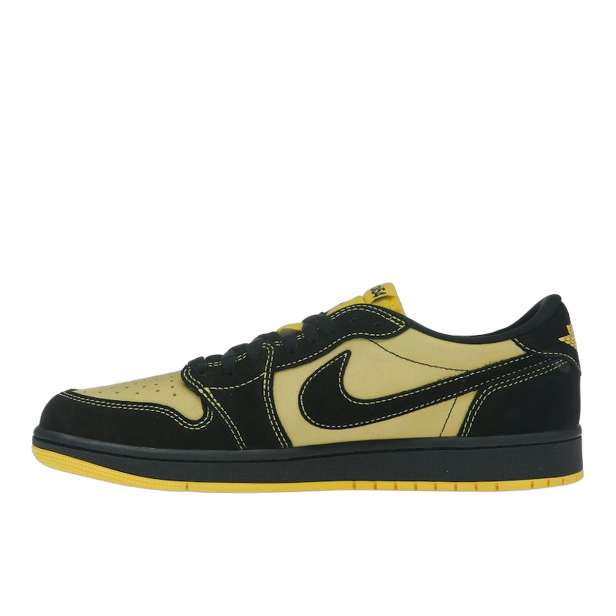 Jordan 1 Retro Low OG Quai 54 Black Tour Yellow Red — kolab