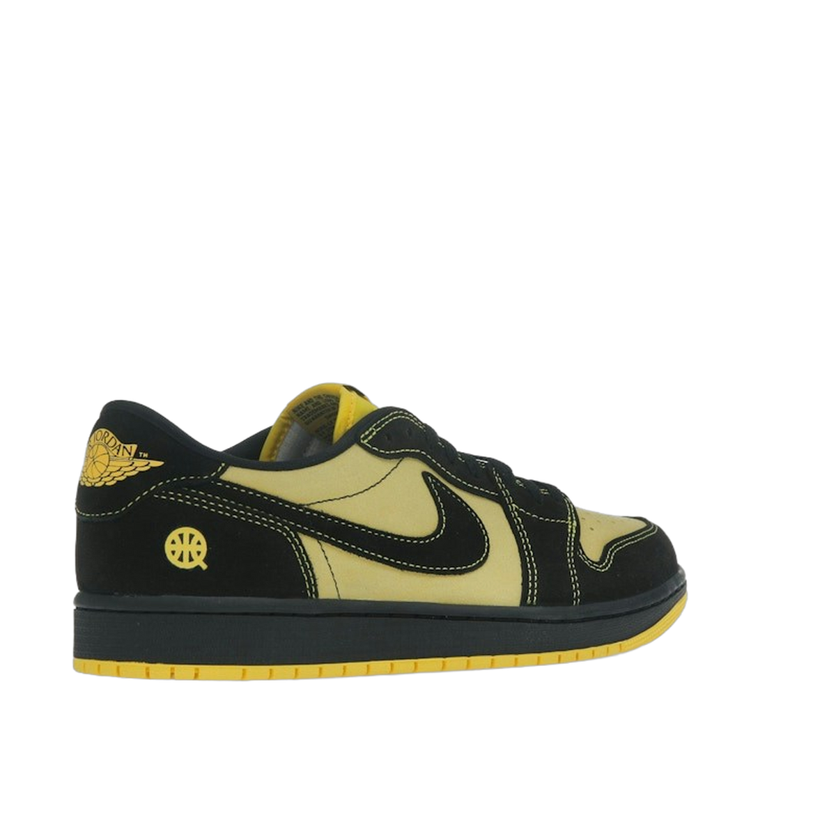 Jordan 1 Retro Low OG Quai 54 Black Tour Yellow Red — kolab