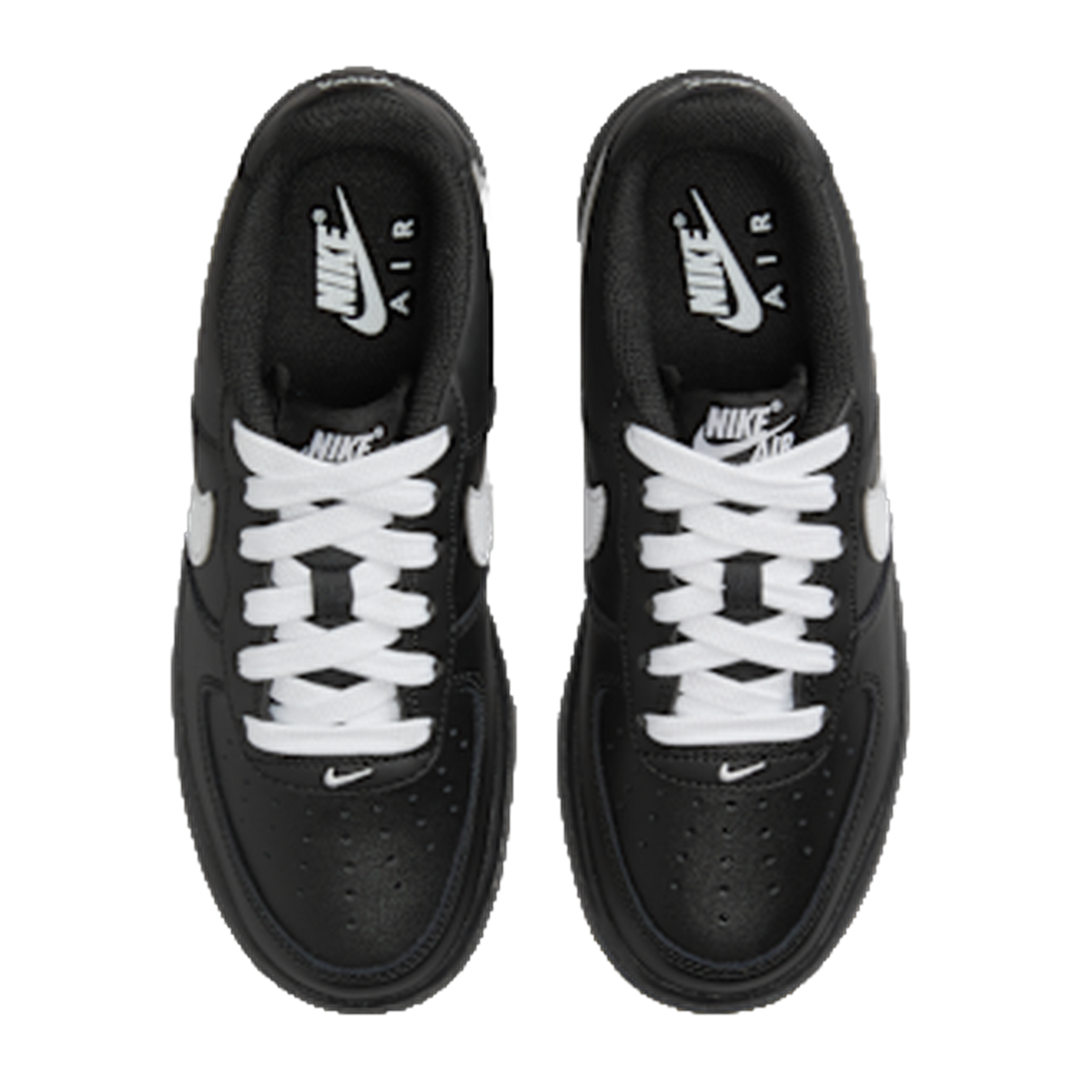 Nike Air Force 1 Low LV8 Black Gum Light Brown White (GS) — kolab