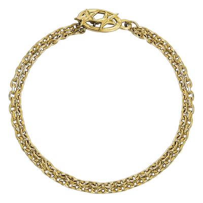Icon Double Chain Bracelet