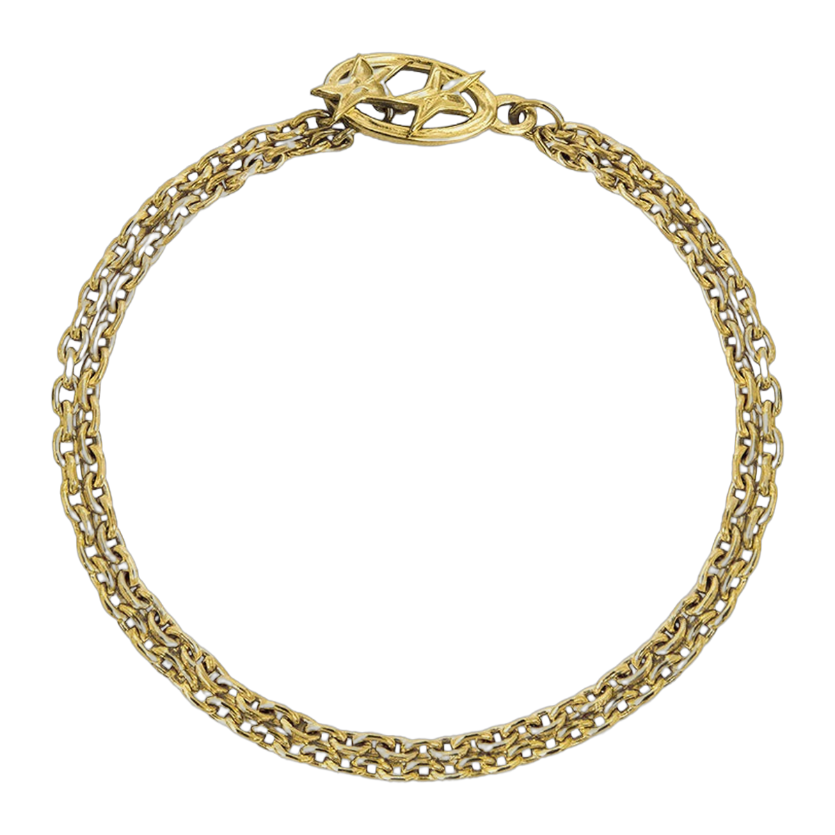Icon Double Chain Bracelet