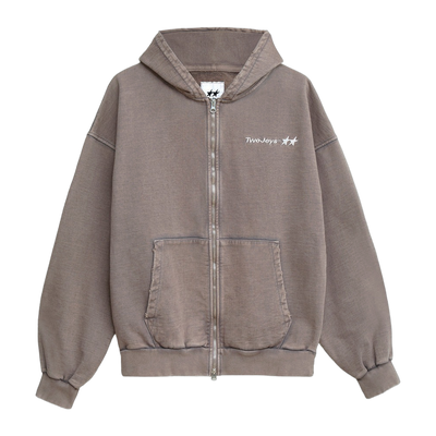 Icon Full-Zip Bodega Brown