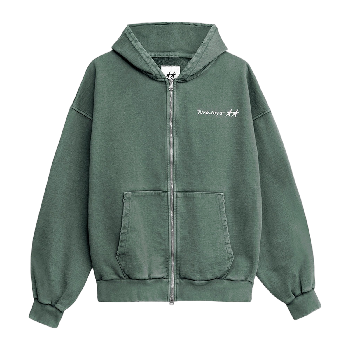 Two Jeys Icon Full-Zip Bodega Green