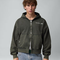 Two Jeys Icon Full-Zip Bodega Green