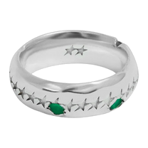 Icon Green Stone Ring