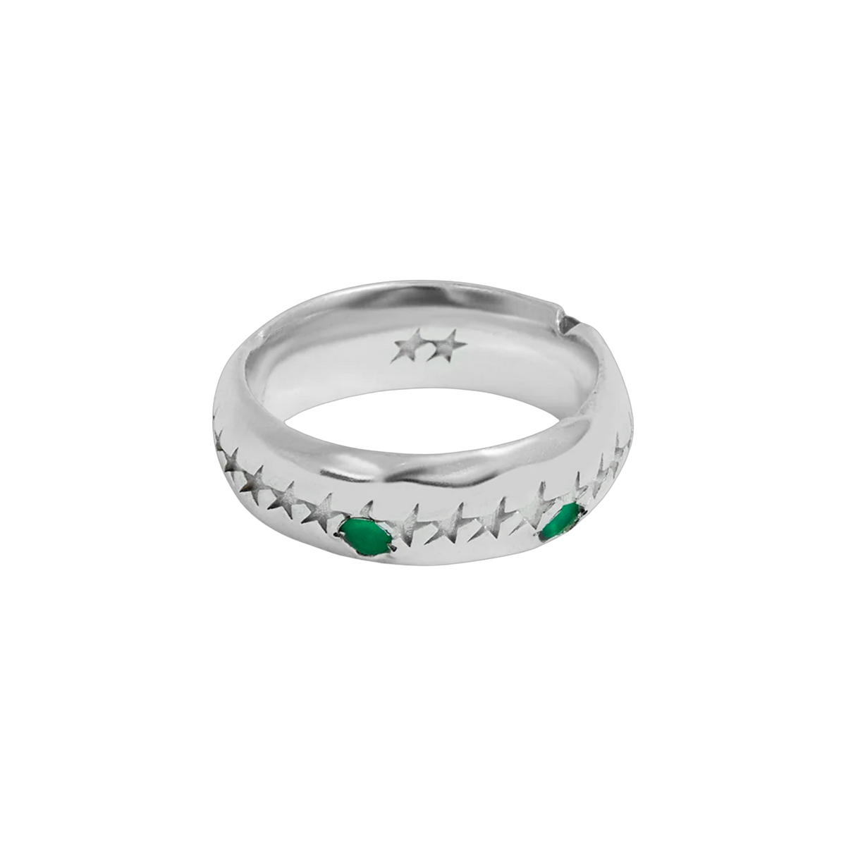 Icon Green Stone Ring