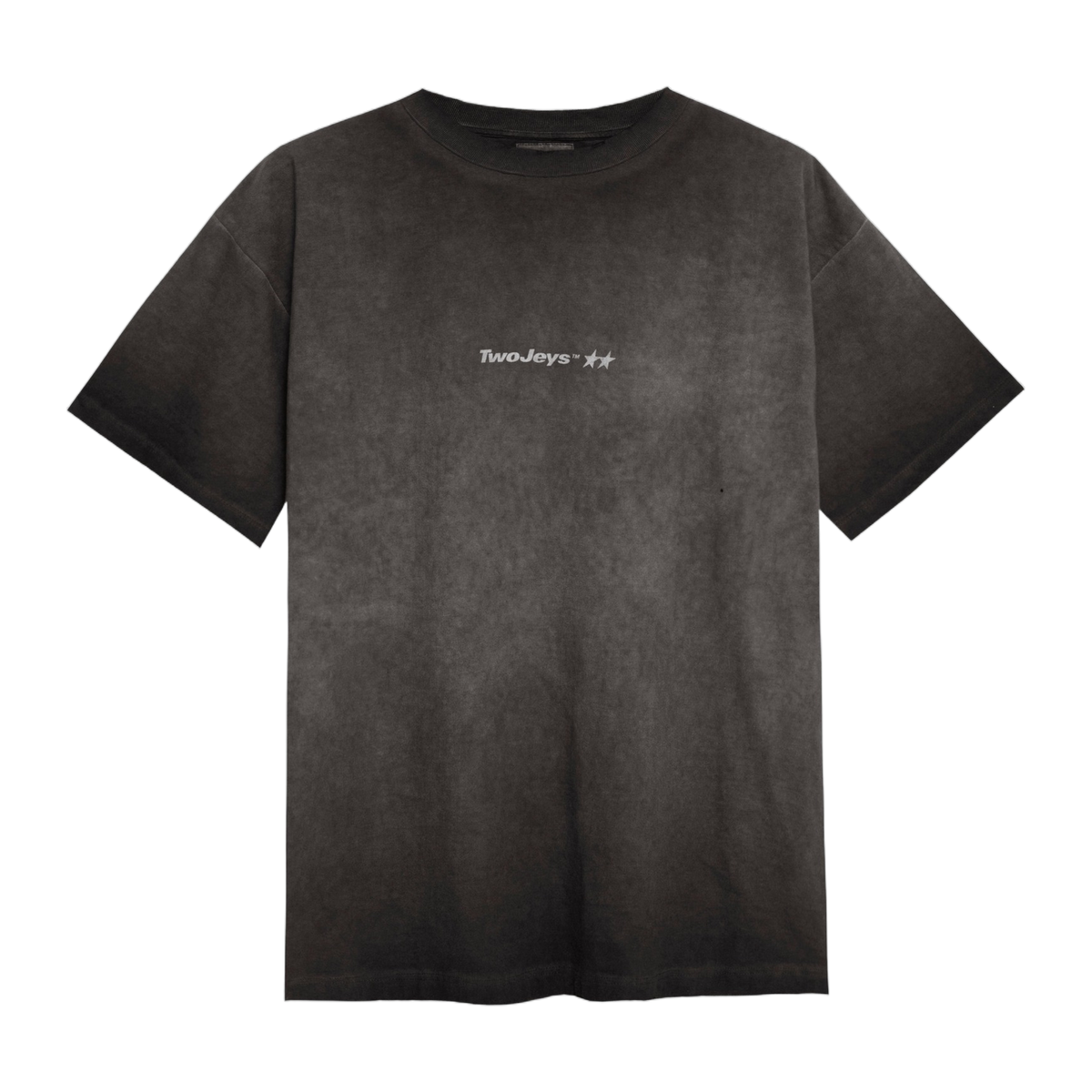 Two Jeys Icon Washed Black T-Shirt
