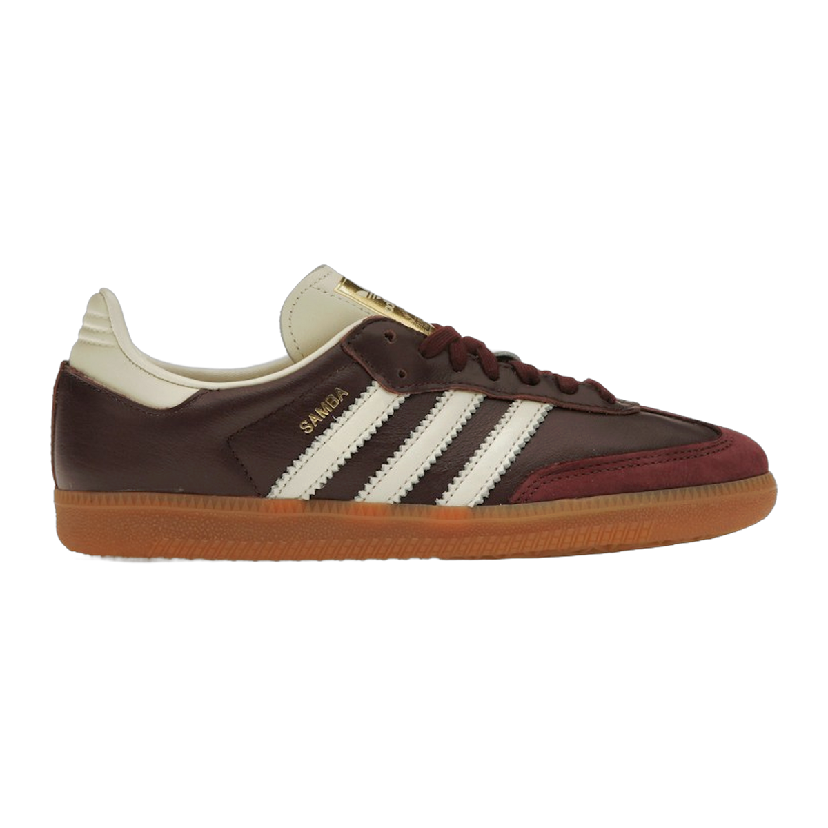 adidas Samba OG Maroon Gold Metallic — kolab