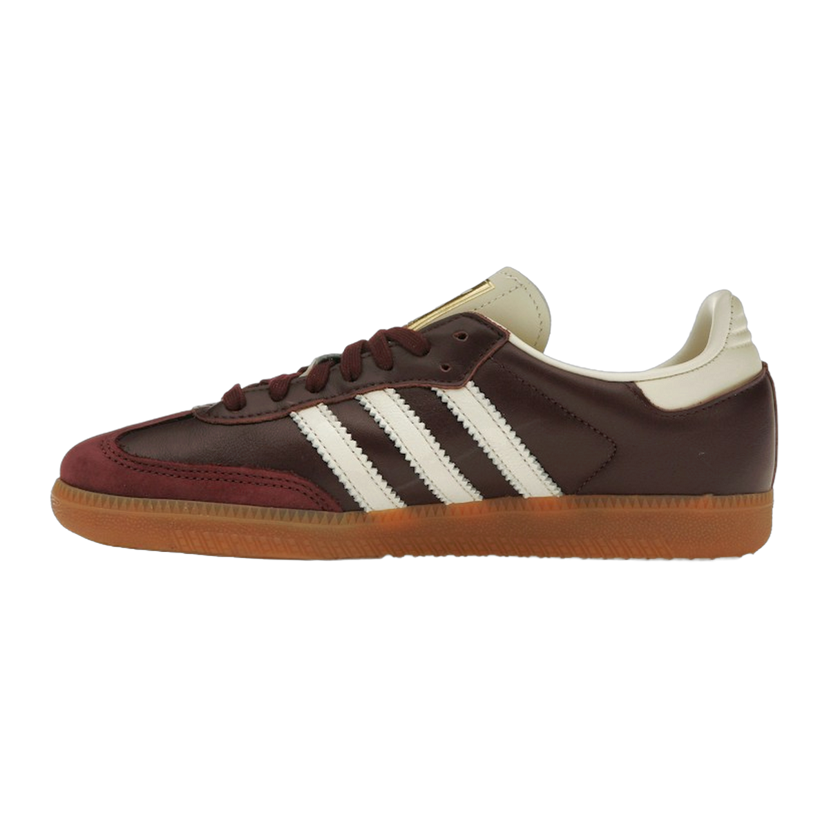 adidas Samba OG Maroon Gold Metallic — kolab