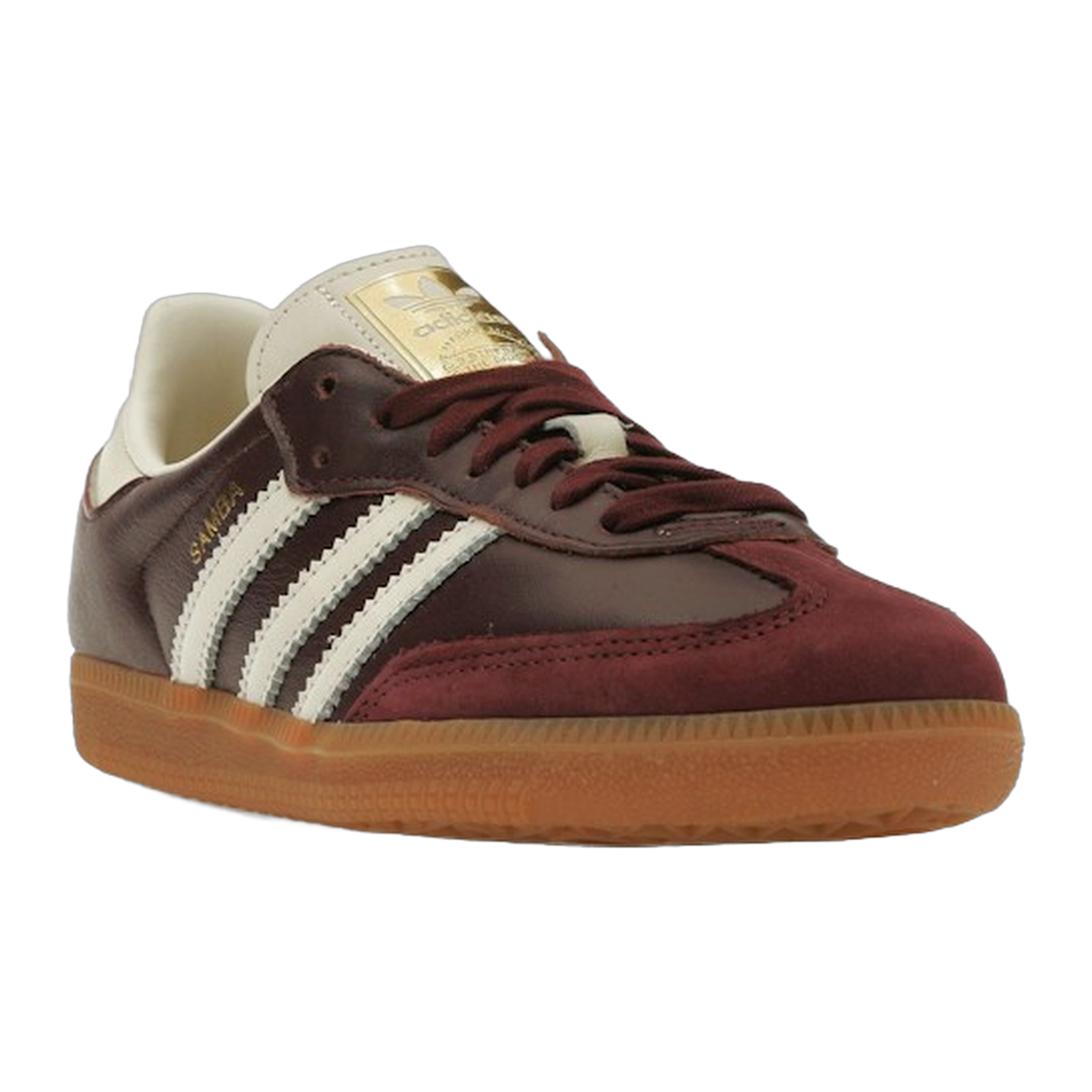 adidas Samba OG Maroon Gold Metallic — kolab
